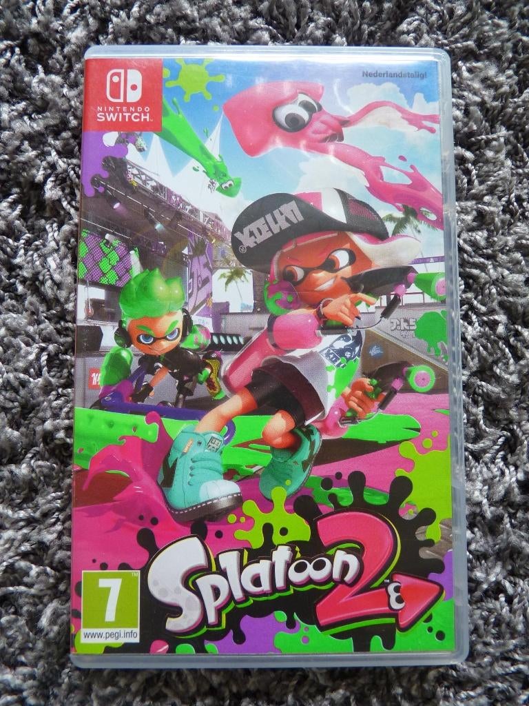 Splatoon 2 Nintendo Switch 1&2, Spelcomputers en Games, Shooter, Ophalen of Verzenden, Zo goed als nieuw, 3 spelers of meer