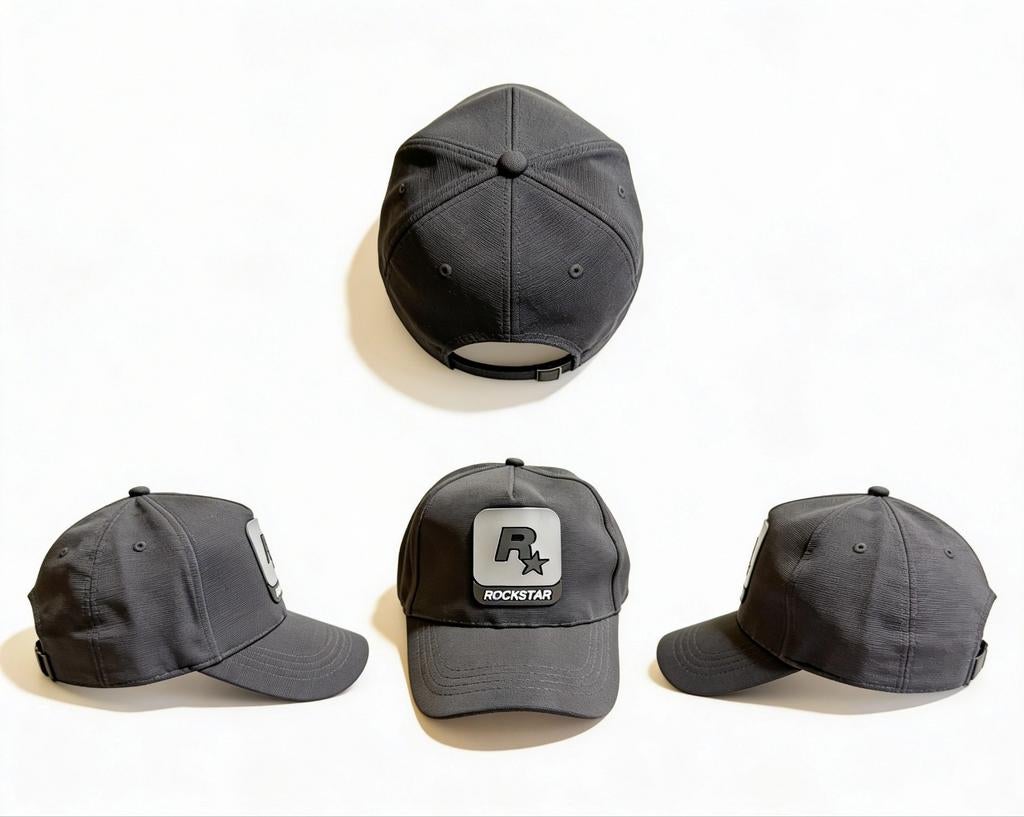 Rockstar Energy Pet - Donkergrijs, Nieuw, Pet, Rockstar Energy, One size fits all