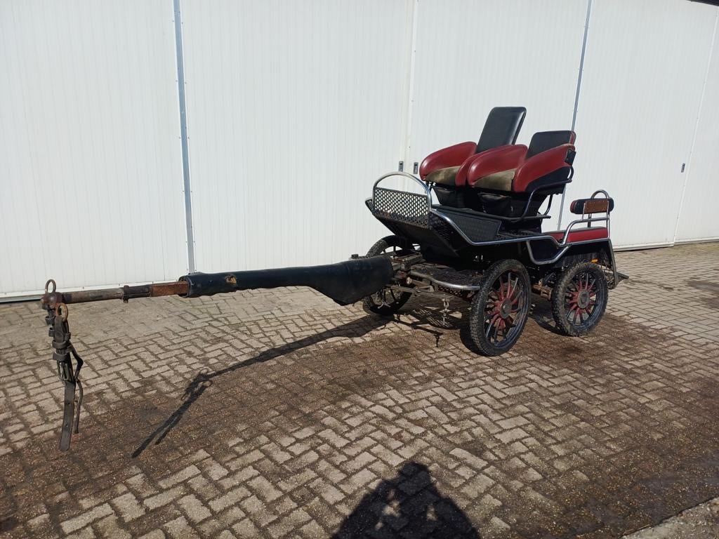 Marathonwagen/ponykar, Dieren en Toebehoren, Rijtuigen en Koetsen, Paard