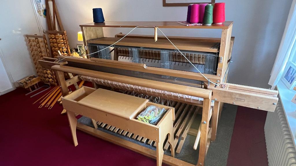 Leclerc Nilart PA professioneel weefgetouw NA-60”-16L-83-05, Hobby en Vrije tijd, Ophalen, Gebruikt