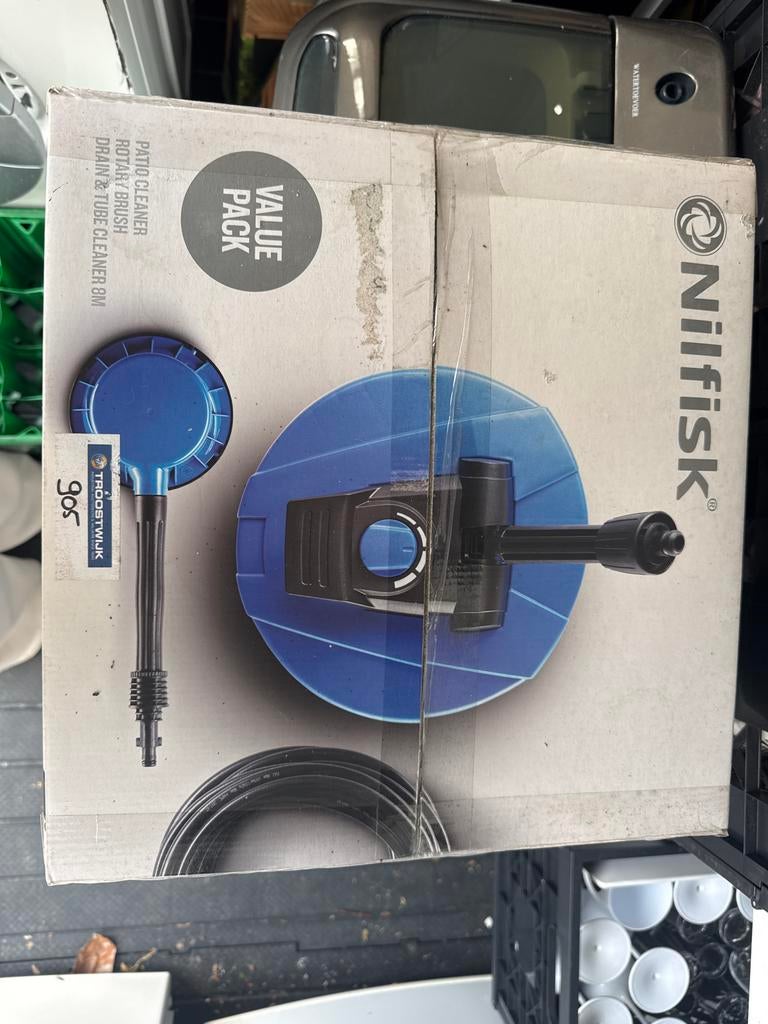 Nilfisk Patio Cleaner Value Pack met Roterende Borstel, Ophalen of Verzenden, Nieuw, Overige typen
