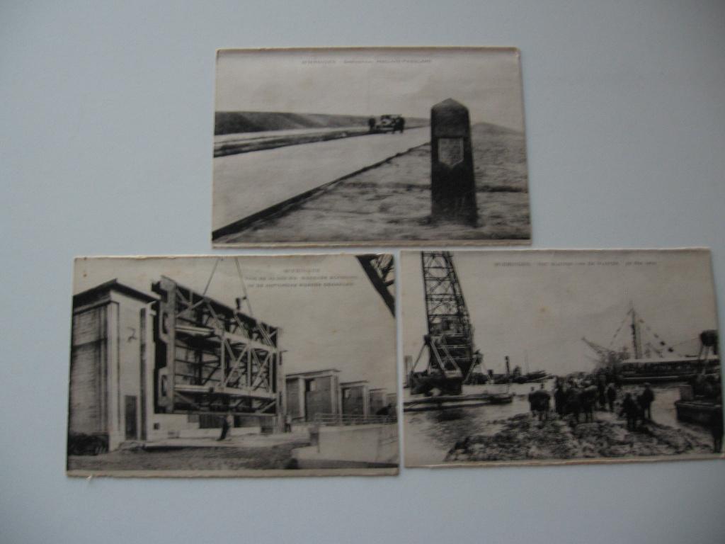 Drie ansichtkaarten (zw/w) van Wieringen., Ophalen of Verzenden, 1920 tot 1940, Ongelopen, Friesland