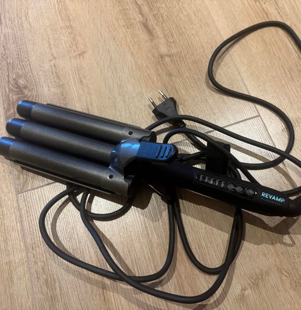 Revamp Progloss Beach Wave Krultang WV-2000, Ophalen of Verzenden, Zo goed als nieuw, Krultang of Stijltang