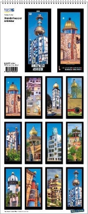 GRATIS!  Hundertwasser architectuurkalenders 2021 t/m 2025, Ophalen, Zo goed als nieuw