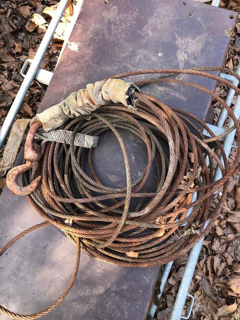 Lier Staalkabel 7tons, Ophalen of Verzenden, Zo goed als nieuw