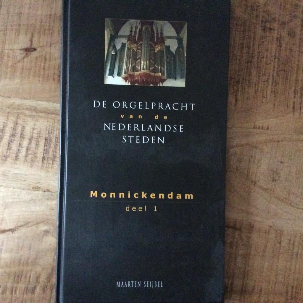 Orgel - CD + boek, Piet Wiersma, Orgels in Monnikendam, Ophalen of Verzenden, Classicisme, Zo goed als nieuw, Overige typen