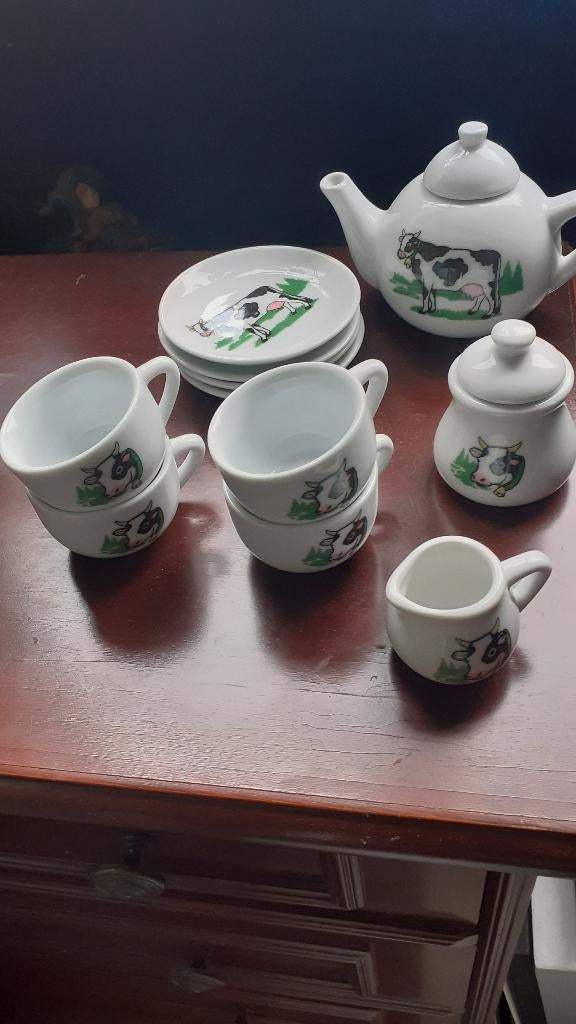 Kinderservies , Koe, Verzamelen, Ophalen of Verzenden, Zo goed als nieuw