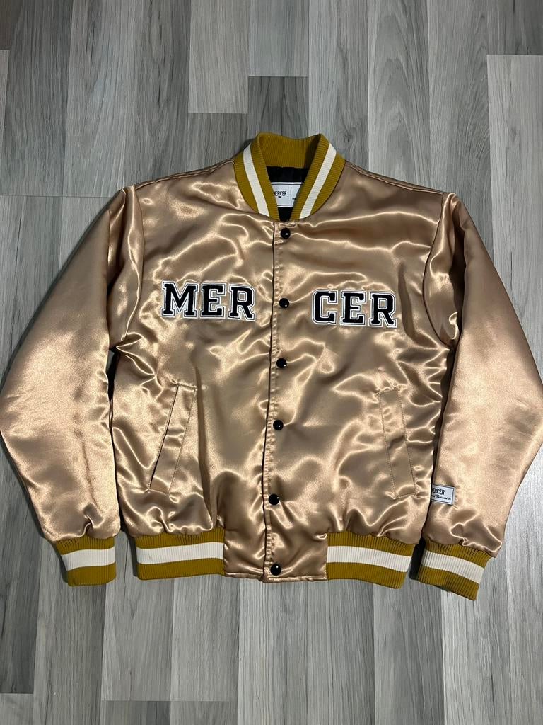MERCER baseball jack S goud, Ophalen of Verzenden, Nieuw, Maat 36 (S), Overige kleuren