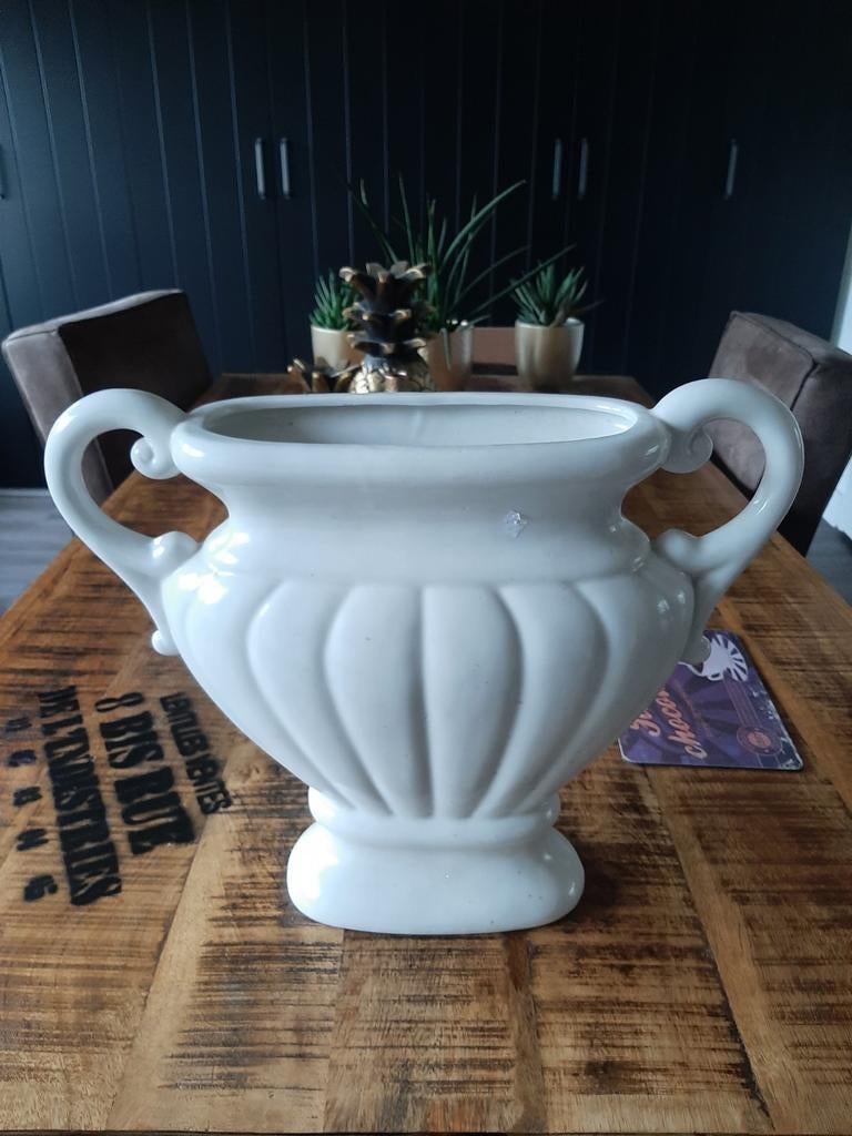 Mooie decoratieve barok vaas h 39 b 34 cm en meer 9.95 pst, Ophalen, Zo goed als nieuw