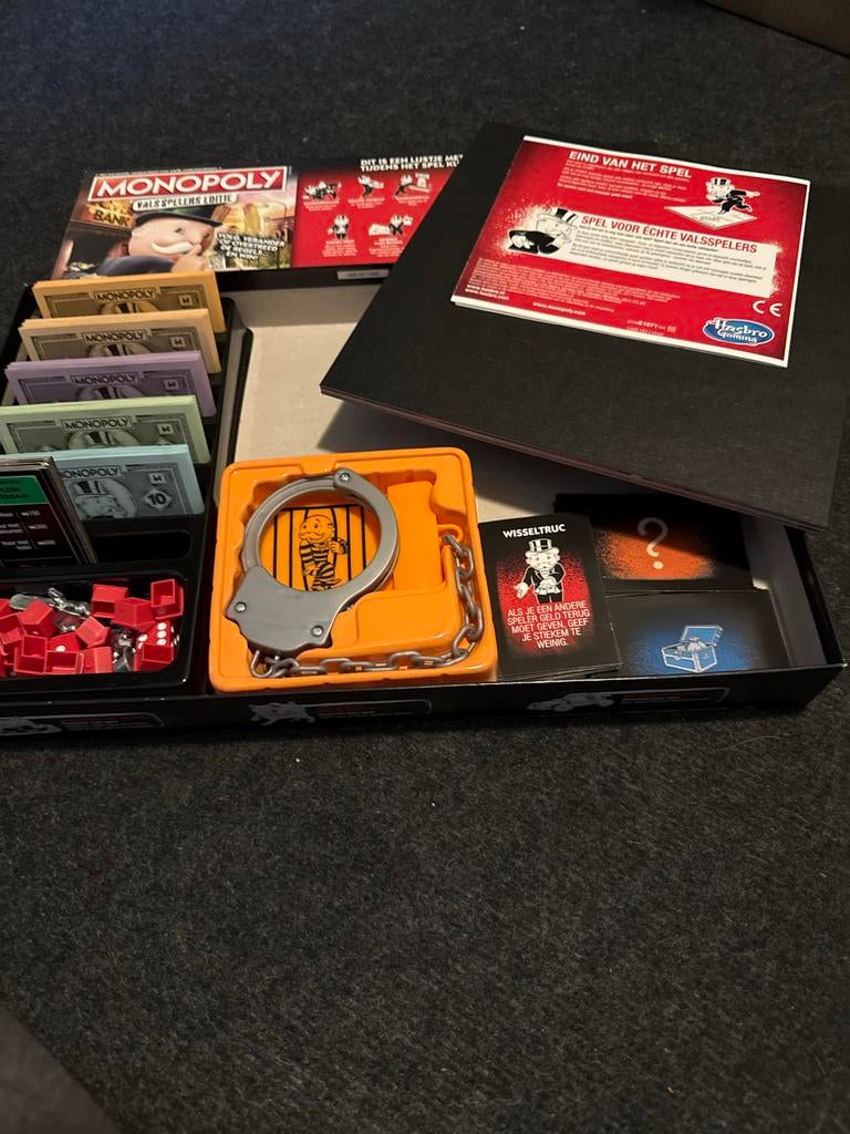 Monopoly Valsspelers Editie - Compleet en Zo Goed als Nieuw, Drie of vier spelers, Ophalen of Verzenden, Zo goed als nieuw