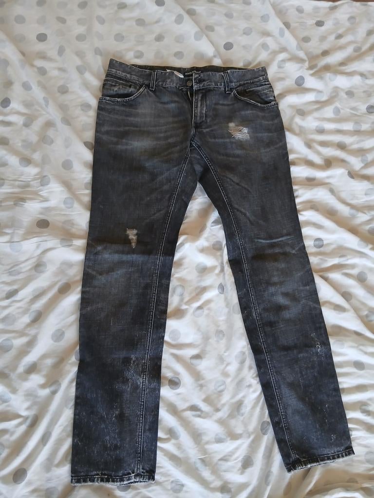 Dolce & Gabbana   Dark Grey - Maat 54 (XL) (ZGAN), Kleding | Heren, Spijkerbroeken en Jeans, W36 - W38 (confectie 52/54), Dolce & Gabbana