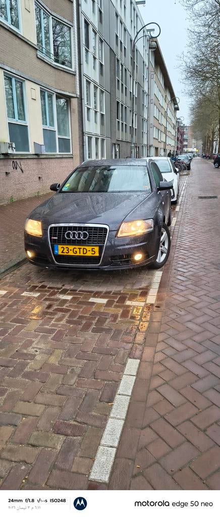 Audi A6 2.0 Tfsi Avant 125KW AUT 2008 Grijs, Auto's, Zwart, 1984 cc, Origineel Nederlands, Stationwagon