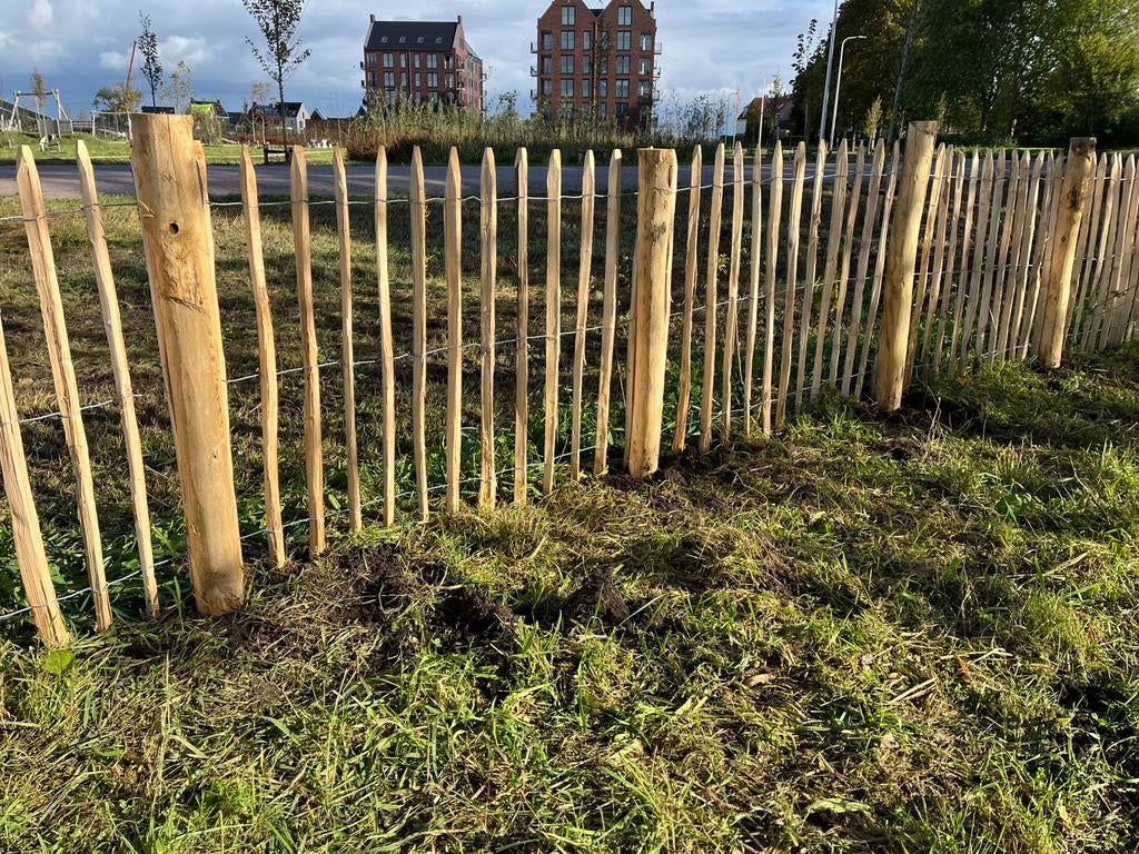 Engels hekwerk Kastanjehout afrastering schapenhek kippen, Gerard Krale, Nieuw, Ophalen of Verzenden, Info@gkrale.nl