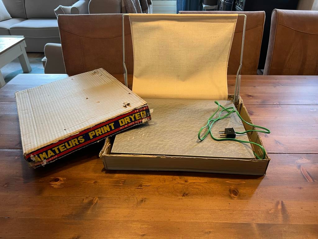 Vintage Amateurs' Print Dryer - Doka Fotodroger (10"x12"), Ophalen, Gebruikt, Doka-onderdelen