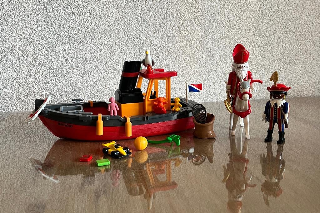 Sinterklaas Playmobil: Sinterklaasboot (5206), Kinderen en Baby's, Speelgoed | Playmobil, Ophalen of Verzenden, Zo goed als nieuw