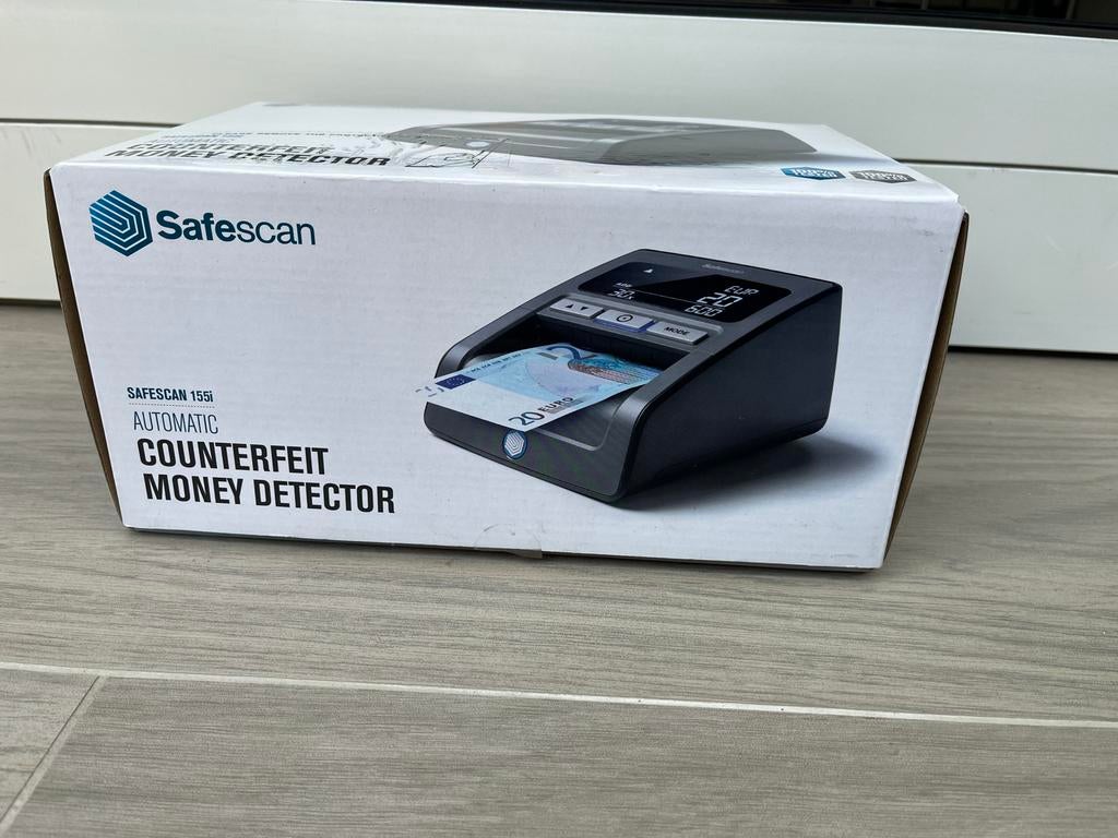 Safescan 155i valsgelddetector, Ophalen