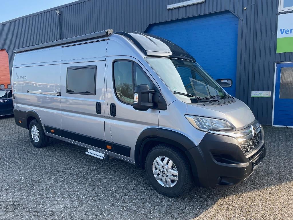 Clever Runner 640, LENGTEBEDDEN, als nieuw, vol opties, top!, Buscamper of Camperbus, Pössl, Bedrijf, Tot en met 3