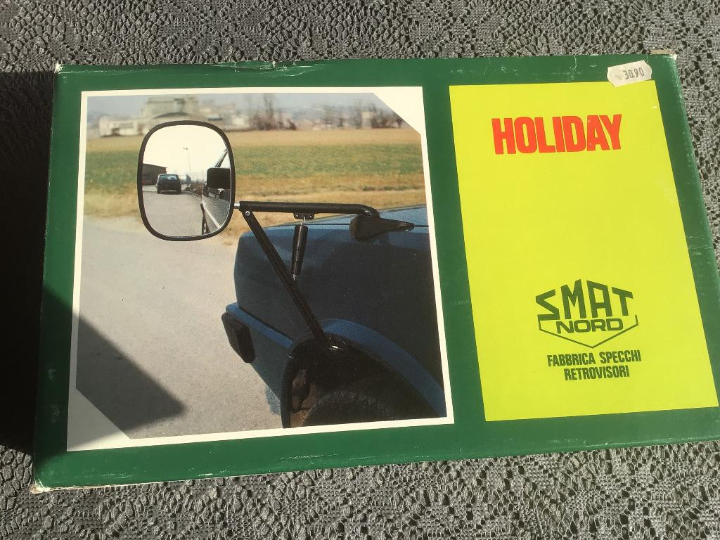 Caravan opzetspiegels, Ophalen, Gebruikt