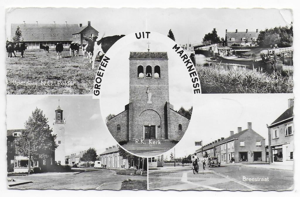 Marknesse   gelopen Ansichtkaart   ( B7745), Verzenden, 1960 tot 1980, Gelopen