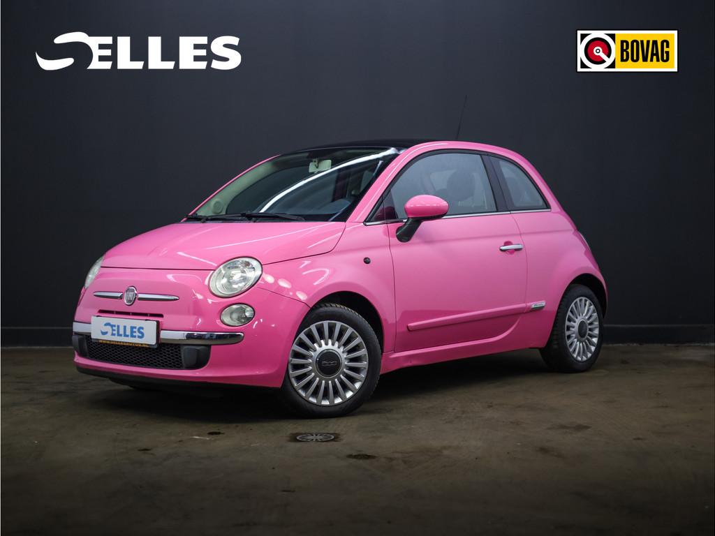 Fiat 500 1.2 Rosa | Automaat | Opendak (bj 2011), Auto's, Euro 5, Stof, Gebruikt, Origineel Nederlands