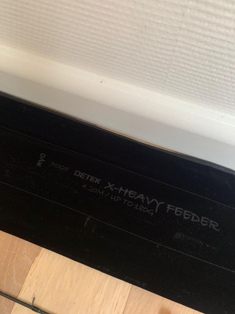 Nieuwe Dam Detek X-Heavy feederhengel, 4.20m en 180 gr, Dam, Werphengel, Nieuw, Ophalen of Verzenden