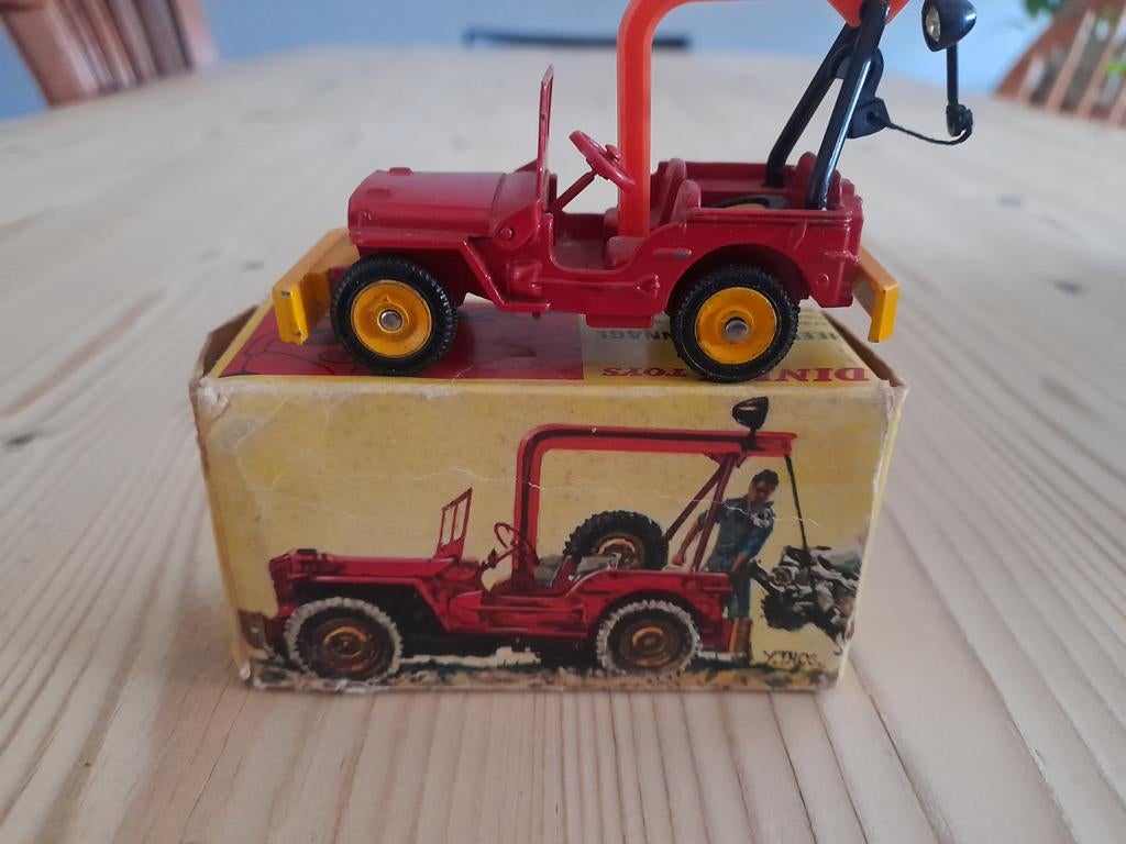 Dinky toys Jeep de Depannage, Hobby en Vrije tijd, Modelauto's | 1:43, Ophalen of Verzenden, Auto, Dinky Toys