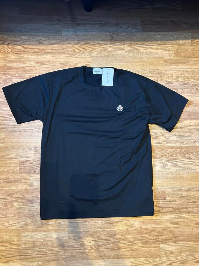 Moncler shirt zwart maat XL nieuw gratis verzending met DHL, Ophalen of Verzenden, Nieuw, Maat 56/58 (XL), Zwart