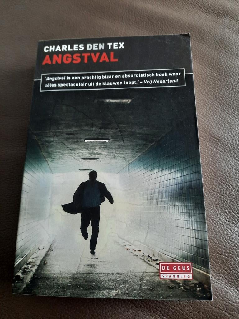 Boek van charles den tex: angstval. In nieuwstaat., Ophalen of Verzenden, Zo goed als nieuw