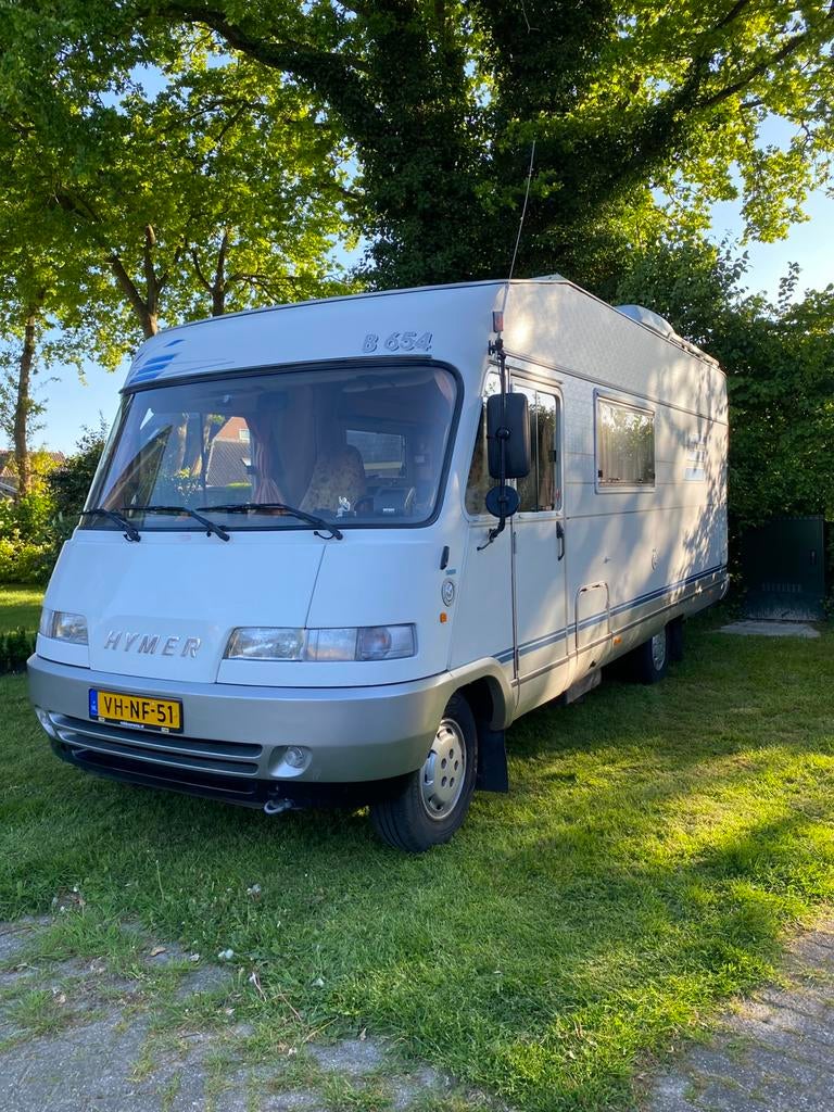 Hymer 654, 6 persoons camper, Integraal, Fiat, Particulier, Hymer