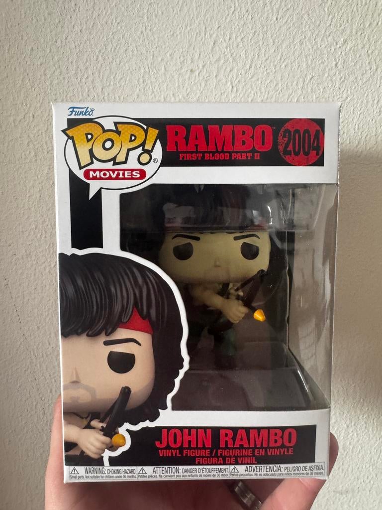 Funko Pop John Rambo 2004, Ophalen of Verzenden, Zo goed als nieuw