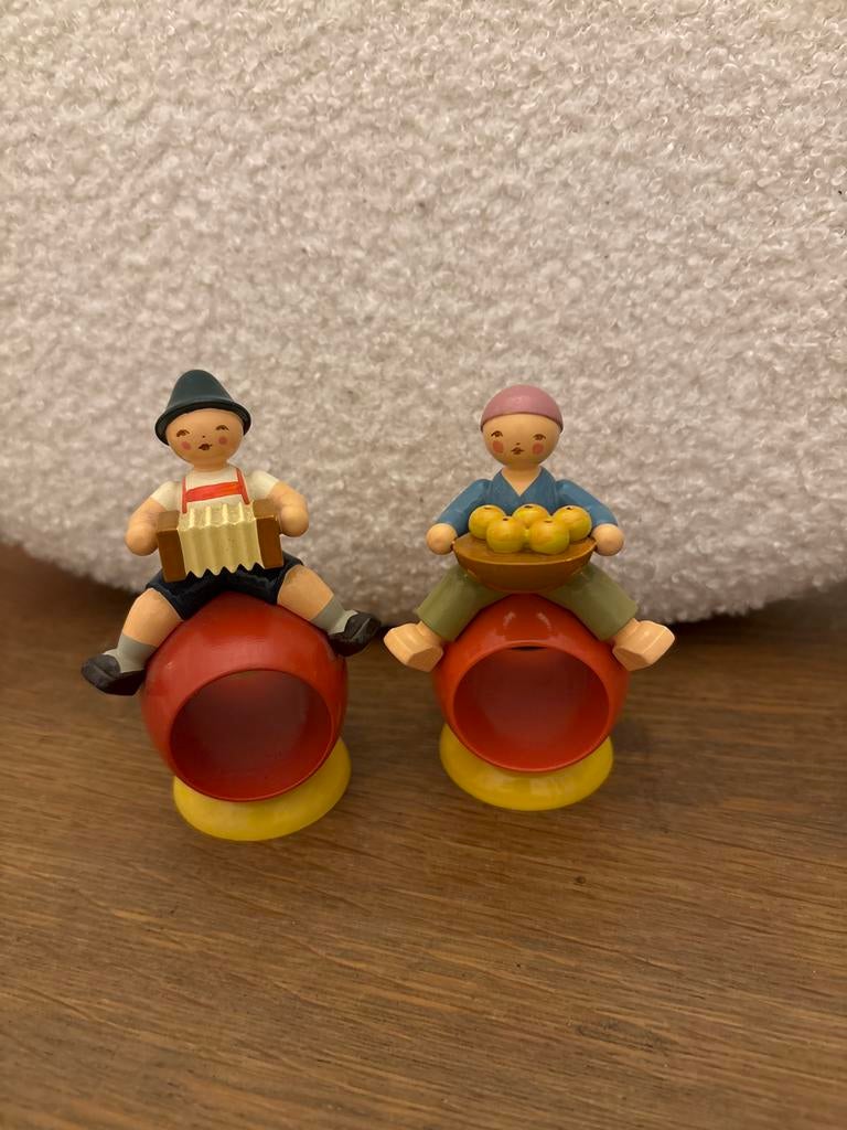 Vintage Erzgebirge servetring  Wendt & Kuhn German, Ophalen of Verzenden, Gebruikt, Mens