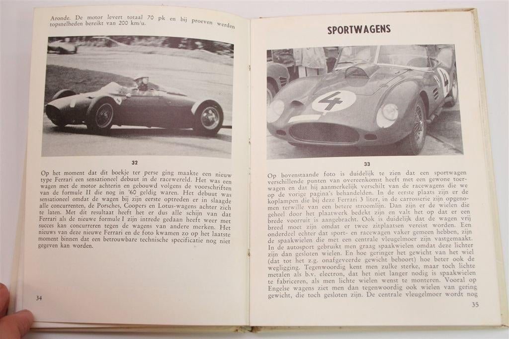 Race- & Sportwagens [ca. 1960] — Alkenreeks, Boeken, Ophalen of Verzenden, Gelezen, Algemeen