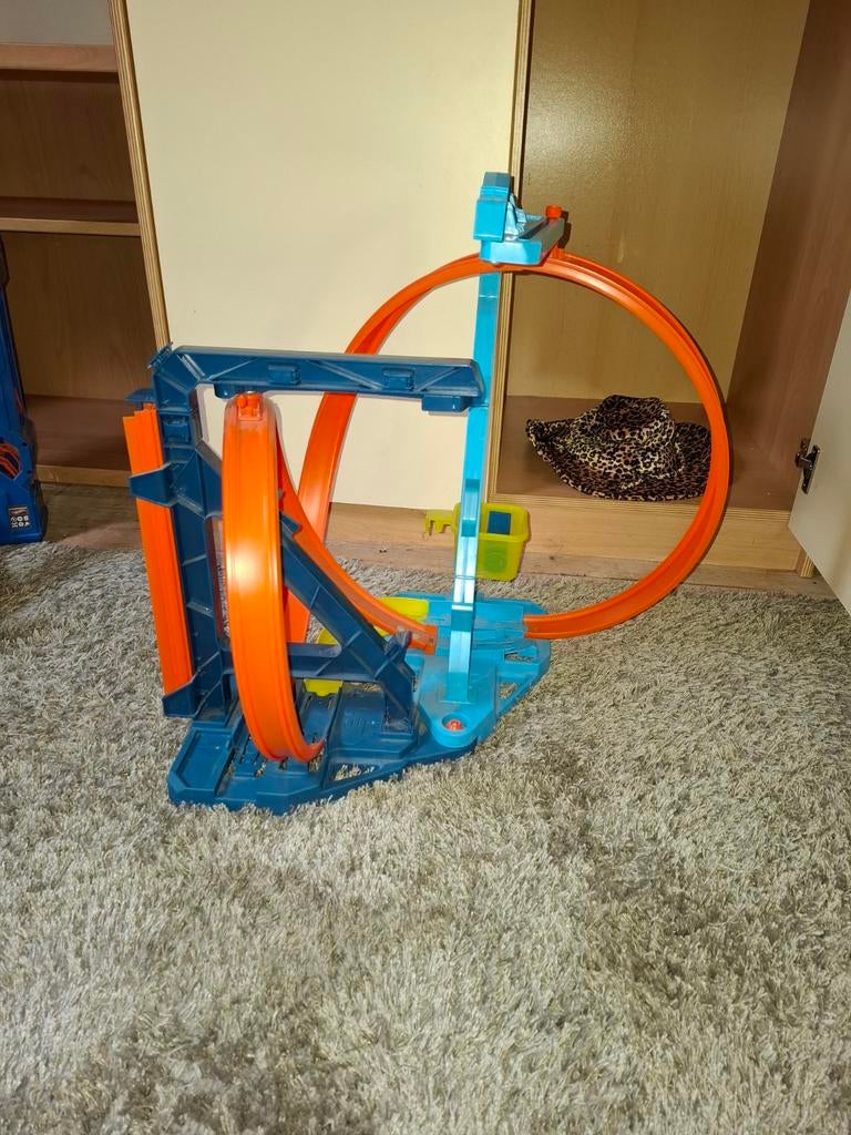 Grote partij Hot Wheels, Kinderen en Baby's, Speelgoed | Racebanen, Ophalen, Zo goed als nieuw, Hot Wheels, Handmatig