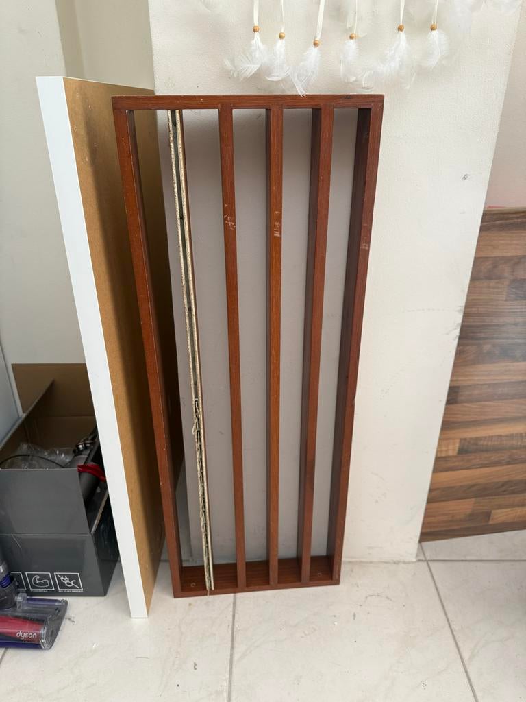 Vintage houten kapstok - Café garderobe stijl, Gebruikt, 100 tot 150 cm, Hout, Ophalen