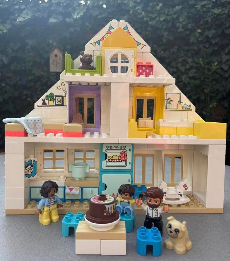 LEGO Duplo modulair speelhuis (3 in 1) 10929, Ophalen of Verzenden, Zo goed als nieuw, Poppenhuis