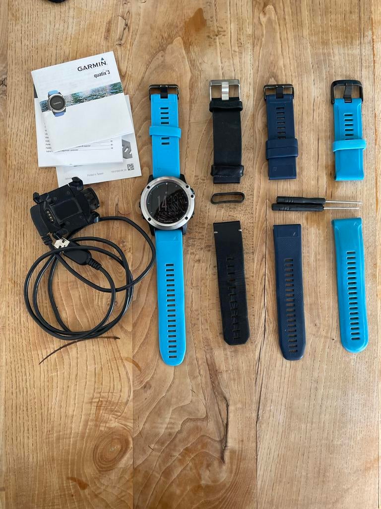 Garmin Quatix 3 (Fenix 3), Gebruikt, Ophalen of Verzenden, GPS, Android