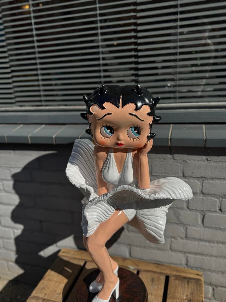 Betty Boop Marilyn Monroe Beeld - Pop Art Decoratie, Ophalen, Kunststof, 50 - 100 cm, Beeld