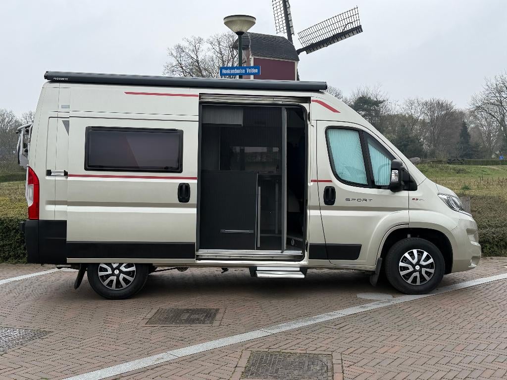 Livingstone Sport K2 5.40m-Perfecte staat-2021-Zeer compleet, Caravans en Kamperen, Buscamper of Camperbus, Fiat, Diesel, Chausson