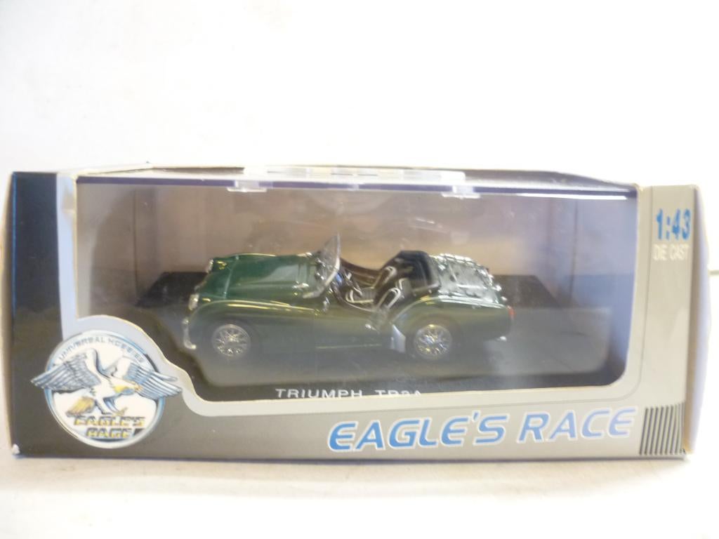 Eagles Race Legend Serie Triumph TR3A Cabriolet 1:43 auto, Ophalen of Verzenden, Nieuw, Auto, Overige merken