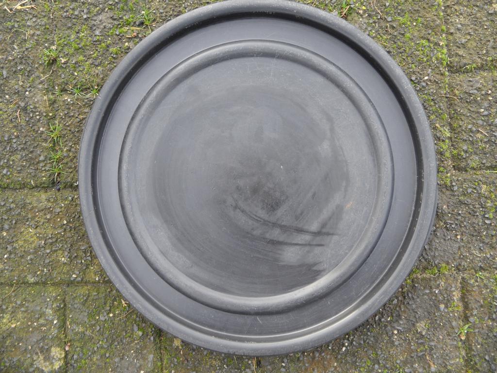 kunststof deksel voor regenton, Tuin en Terras, Regentonnen, 75 tot 150 liter, Ophalen of Verzenden, Zo goed als nieuw, Kunststof