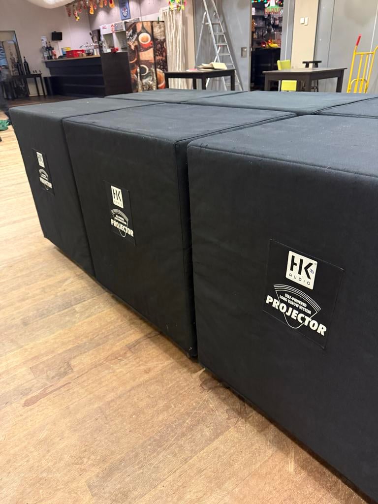 HK Audio Projector Actief PA Systeem - Zeer Nette Staat, Ophalen, Zo goed als nieuw, 1000 watt of meer