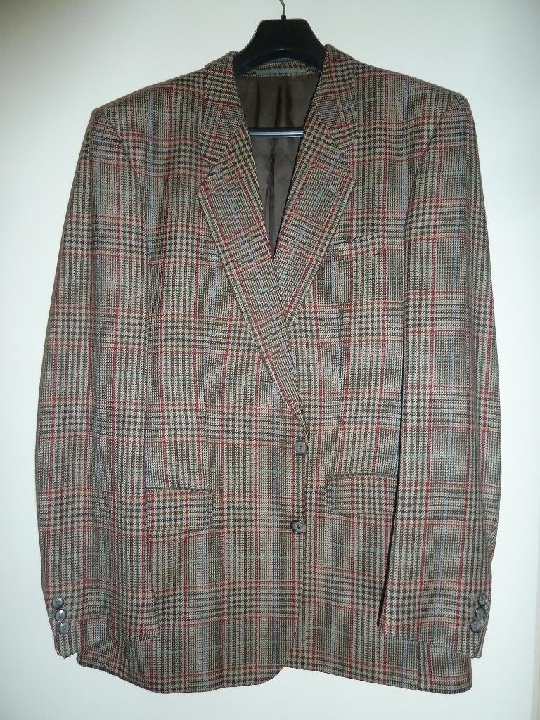 Colbert Bruine ruit, Kleding | Heren, Kostuums en Colberts, Maat 52/54 (L), Bruin, Baumler, Ophalen of Verzenden