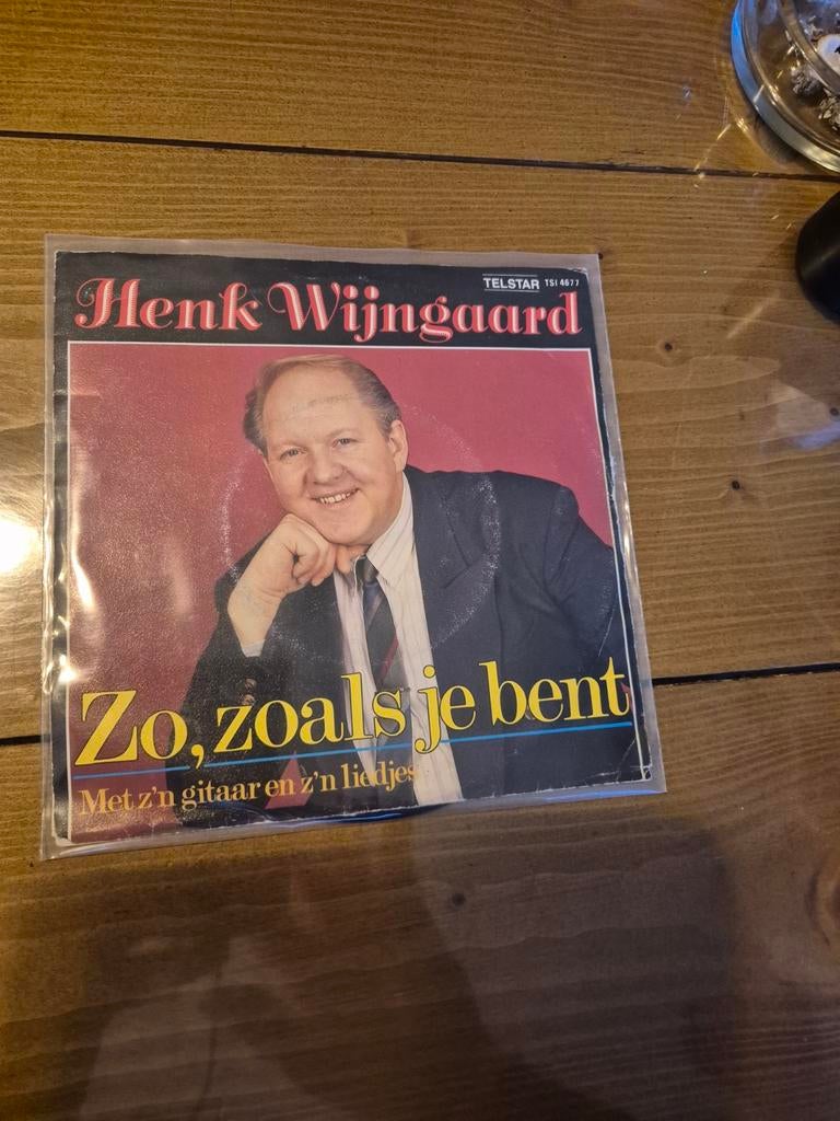 Henk wijngaard, Cd's en Dvd's, Vinyl | Nederlandstalig, Ophalen of Verzenden, Zo goed als nieuw, Overige formaten, Levenslied of Smartlap
