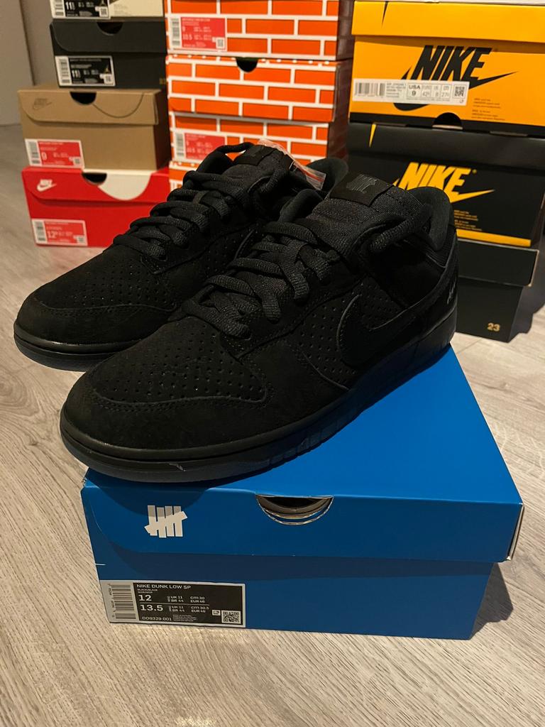 Nike Dunk Low UNDEFEATED Black EU 46 Nieuw, Kleding | Heren, Schoenen, Ophalen of Verzenden, Nieuw, Zwart, Sneakers of Gympen