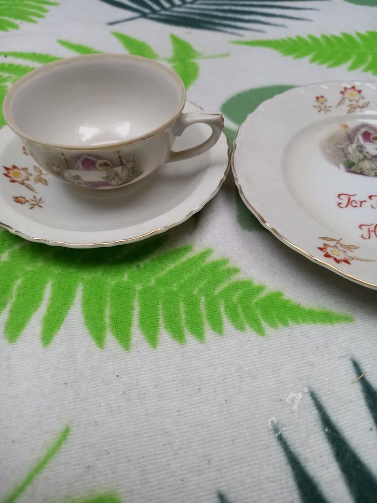 Heilige commune set., Antiek en Kunst, Antiek | Religie, Ophalen of Verzenden