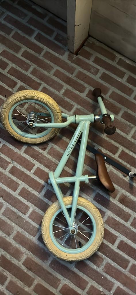 Little Dutch Loopfiets - Mint Groen, Ophalen, Gebruikt, Loopfiets