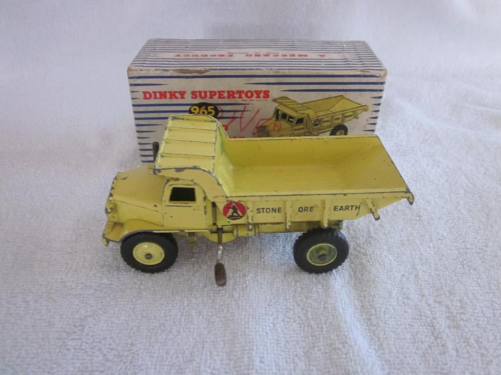 Dinky Supertoys Euclid Rear Dump Truck 965 in doos., Hobby en Vrije tijd, Modelauto's | 1:43, Ophalen of Verzenden, Zo goed als nieuw