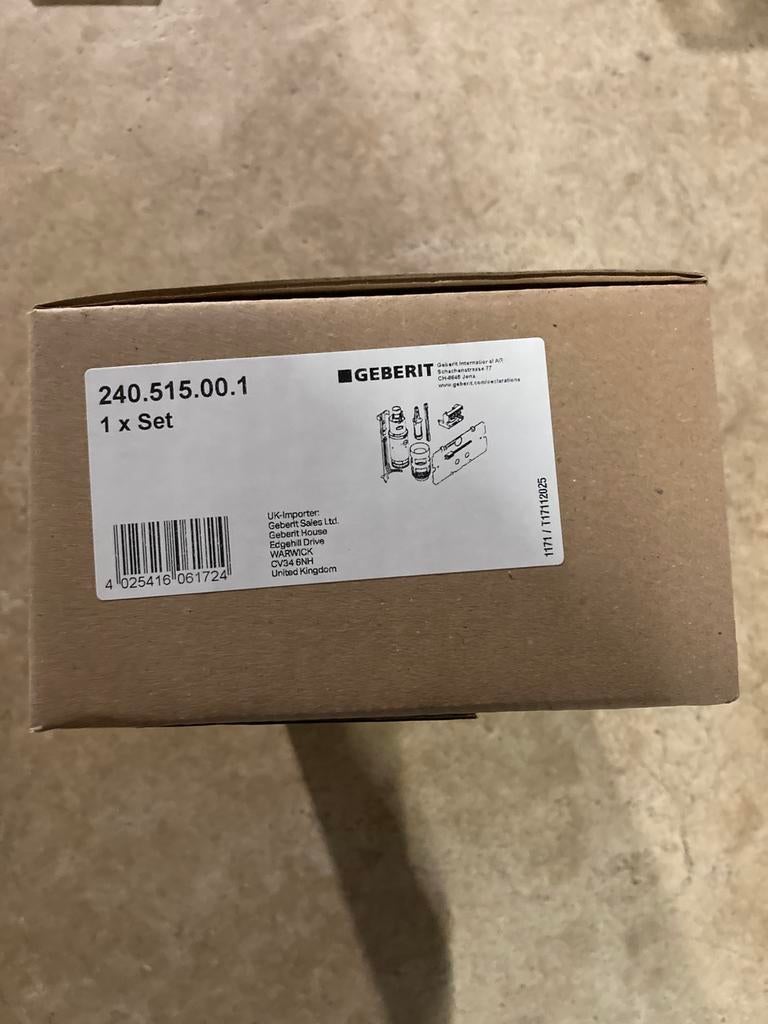 Geberit twico ombouwset spoelsysteem, Ophalen, Nieuw