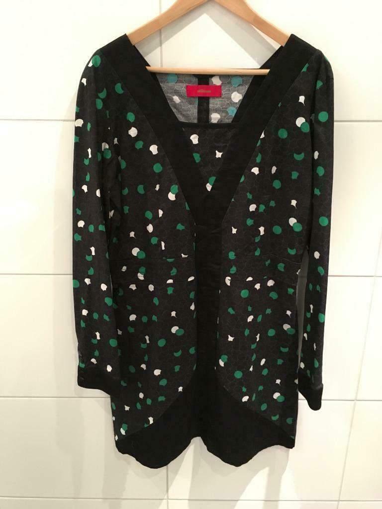 Skunkfunk jurk, mt 5, zgan!, Kleding | Dames, Skunkfunk, Zwart, Maat 42/44 (L), Ophalen of Verzenden