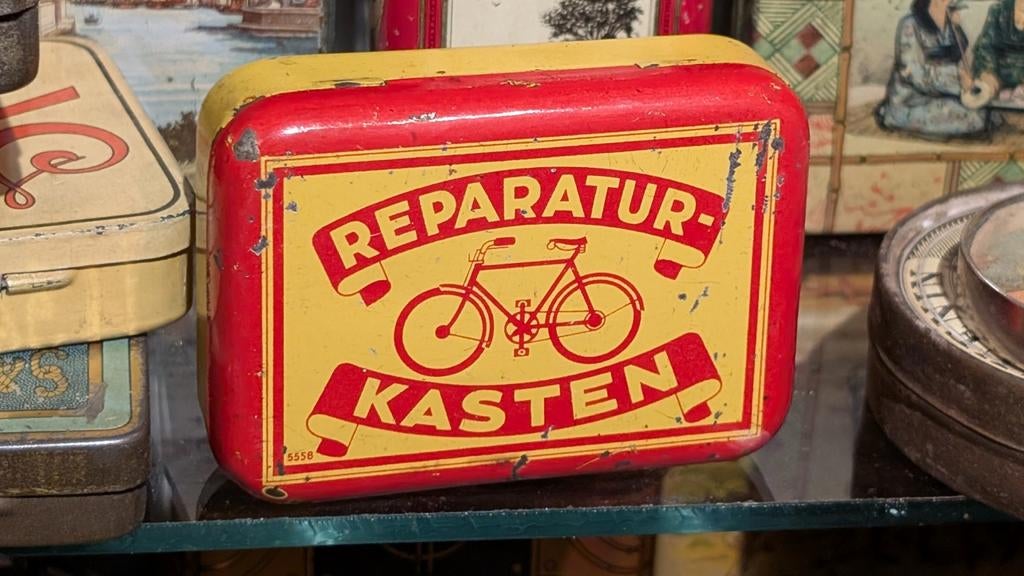 Fiets Reparatie Bicycle Blik 5x, Ophalen of Verzenden, Overige
